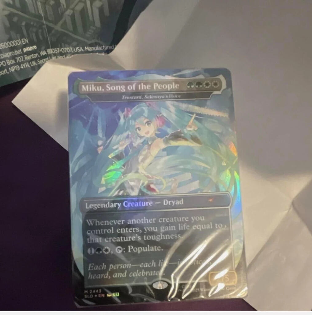[LEAK] Secret Lair Commander - Hatsune Miku