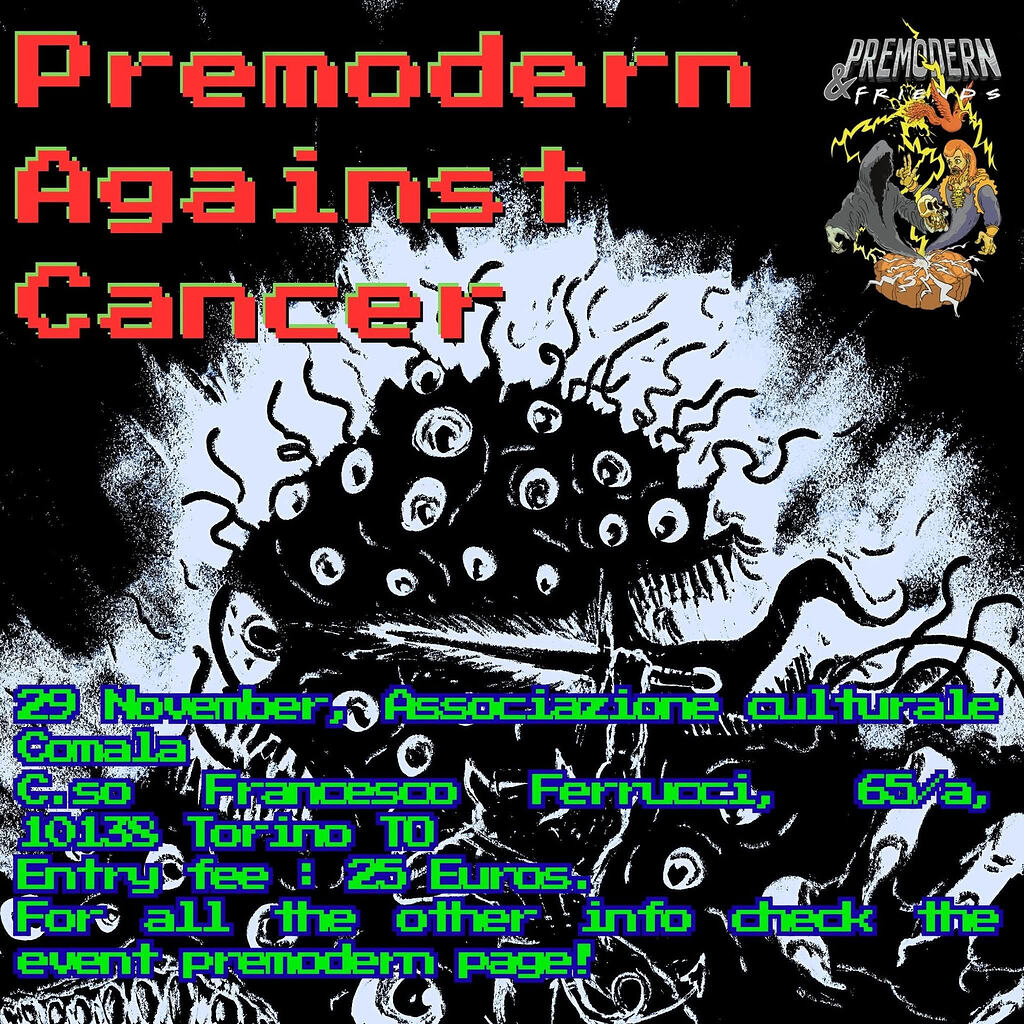 Premodern against cancer