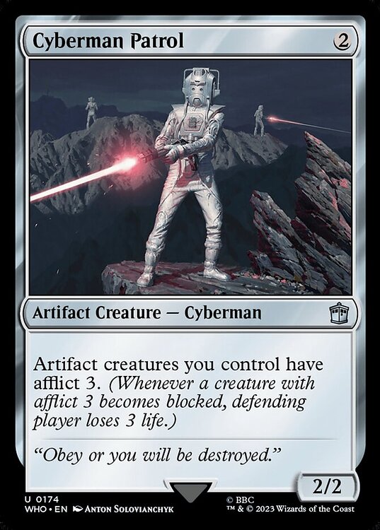 [WHO] Cyberman Patrol