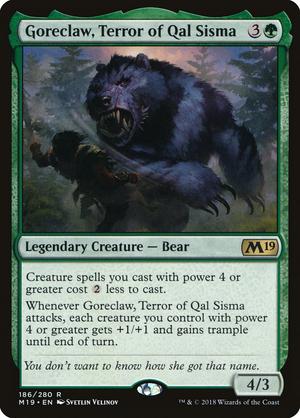 [M19] - Goreclaw, Terror of Qal Sisma