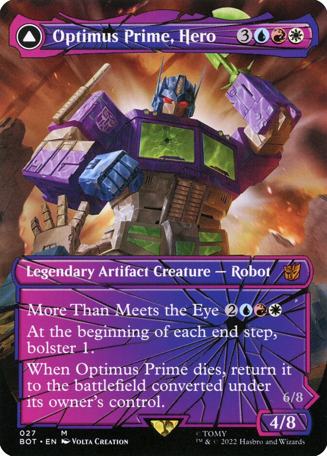 [BOT] Optimus Prime, Hero // Optimus Prime, Autobot Leader