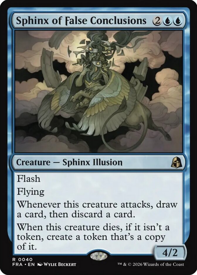 [FRA] Sphinx of False Conclusions
