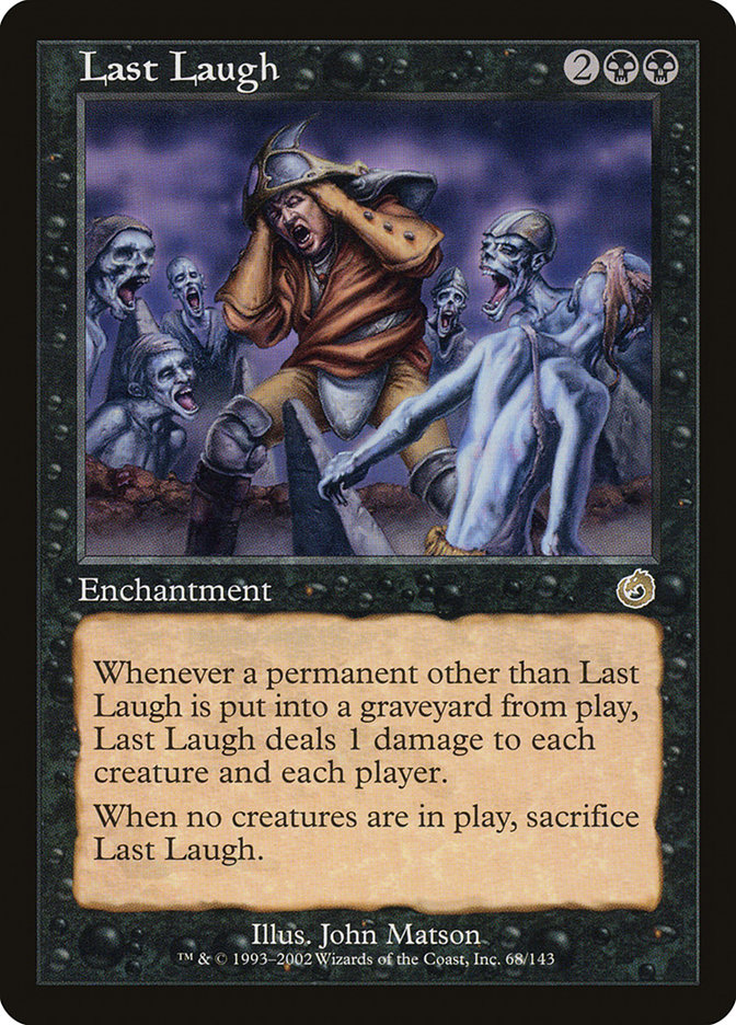 [TOR] Last Laugh