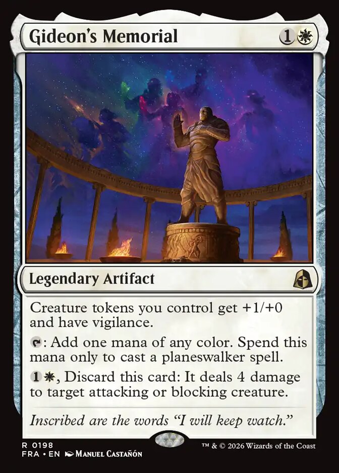 [FRA] Gideon’s Memorial