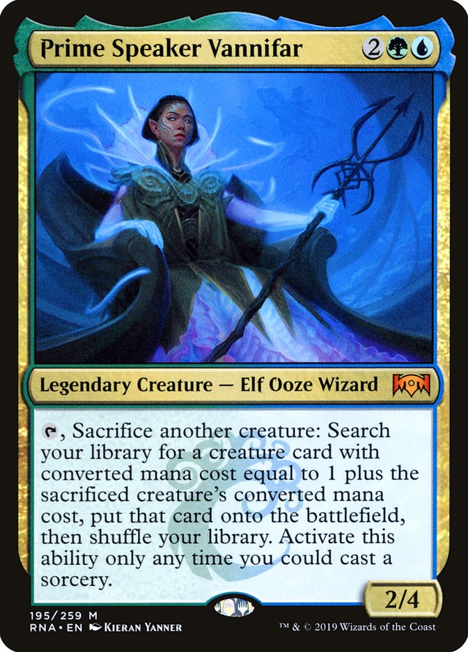 [RNA] Portavoce Vannifar / Prime Speaker Vannifar
