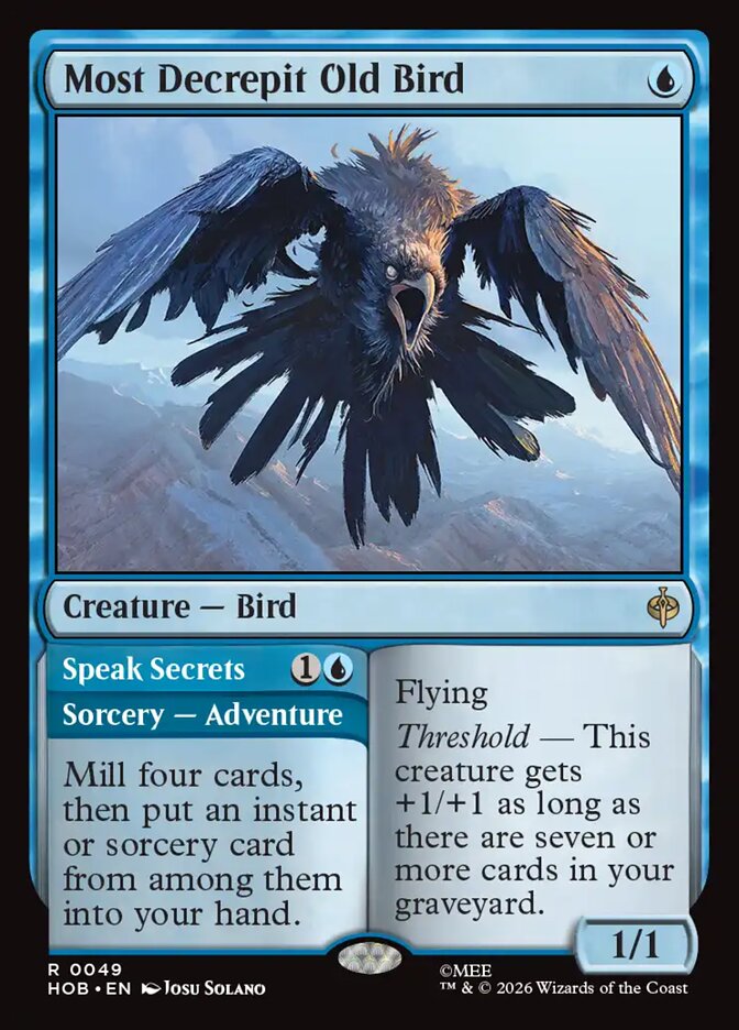 [HOB] Most Decrepit Old Bird / Speak Secrets