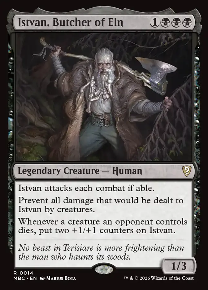 [MBC] Istvan, Butcher of Eln
